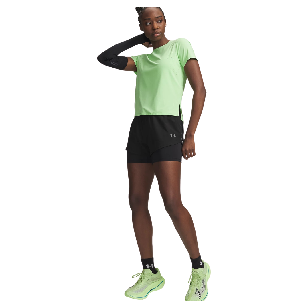 UNDER ARMOUR SHORTS RUNNING VELOCITI PRO 2 2IN1 DONNA
