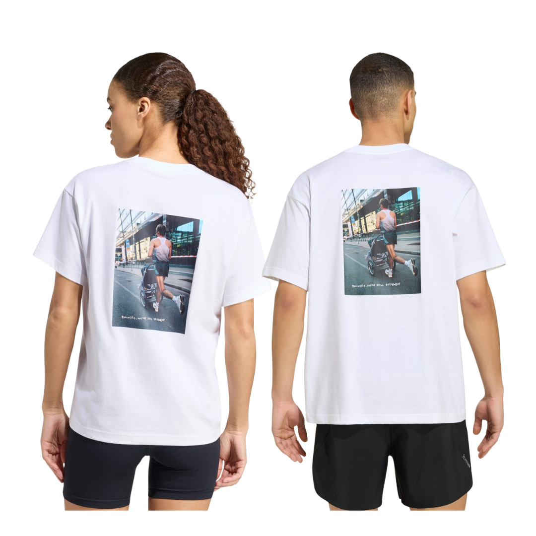 ADIDAS T-SHIRT "RUNNERS WE ARE DIFFERENT" UNISEX